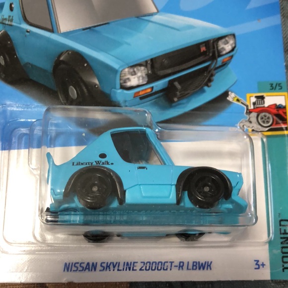 🛍️5/$20🛍️BNIB HOTWHEELS Tooned Nissan Skyline. - Picture 2 of 3